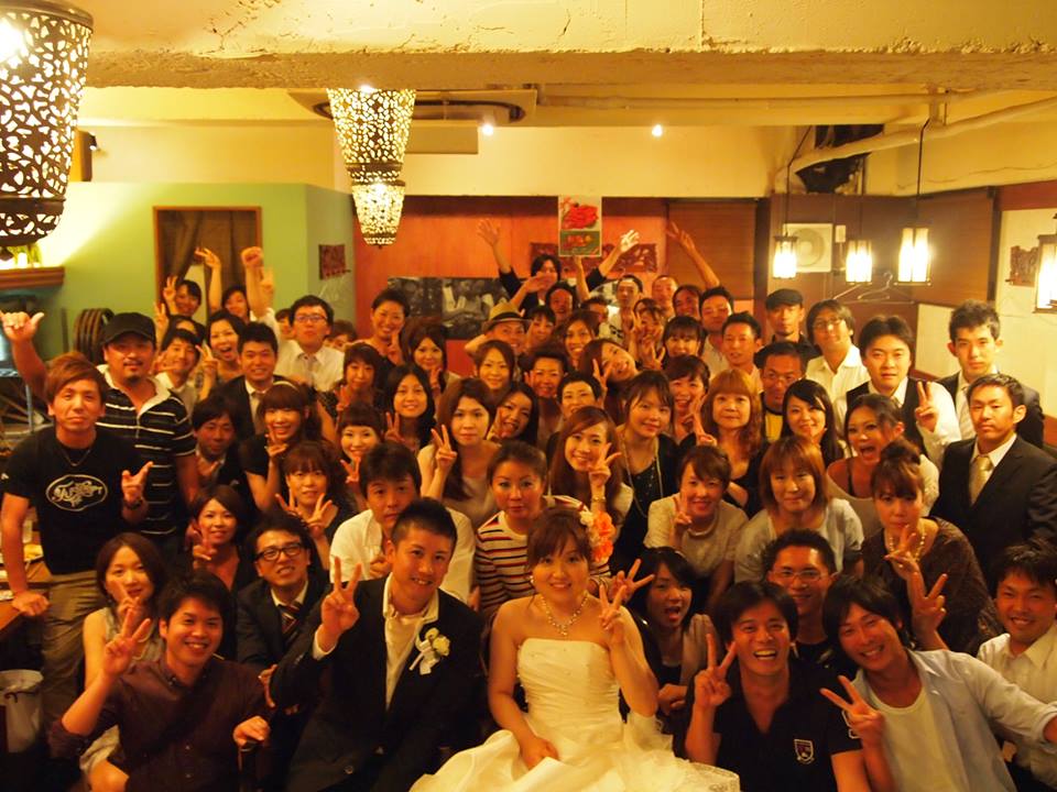 結婚式の二次会の演出はプロにお任せ!コロニアルキッチンで全員が楽しい思い出を作る事ができます。